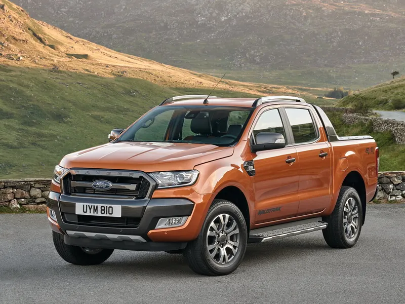 Ford Ranger рестайлинг 2015, пикап, 3 поколение, T6 (06.2015 - 12.2019)