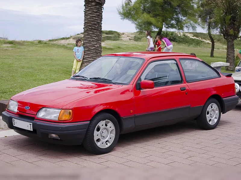 Ford Sierra рестайлинг 1987, хэтчбек 3 дв., 1 поколение (01.1987 - 02.1990)