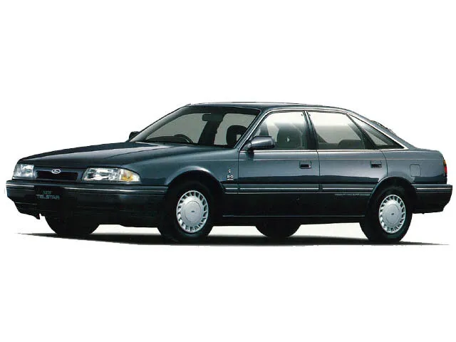Ford Telstar рестайлинг 1989, лифтбек, 2 поколение, GD (06.1989 - 09.1991)