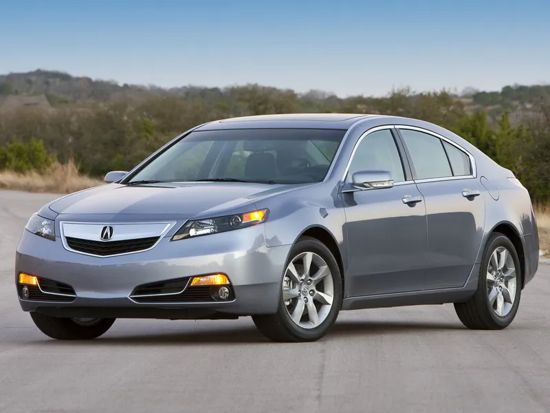 Acura TL рестайлинг 2011, седан, 4 поколение, UA8, UA9 (09.2011 - 08.2014)