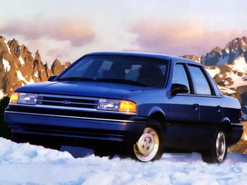 Ford Tempo 1987, седан, 2 поколение (11.1987 - 05.1991)