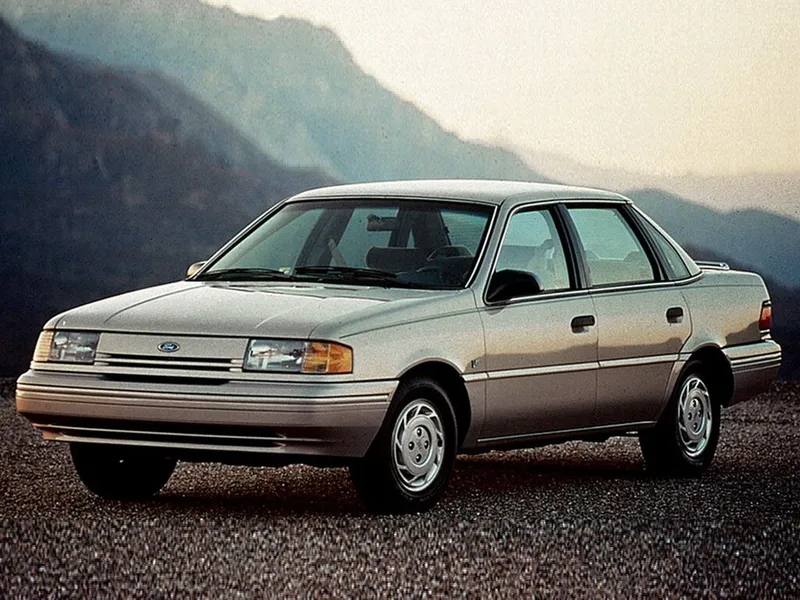 Ford Tempo рестайлинг 1991, седан, 2 поколение (06.1991 - 08.1994)