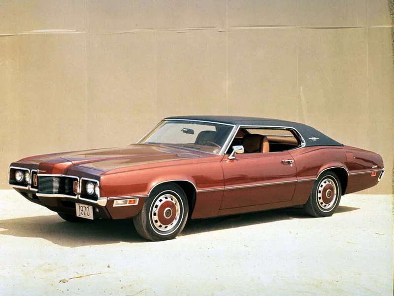 Ford Thunderbird рестайлинг 1969, купе, 5 поколение (09.1969 - 09.1971)