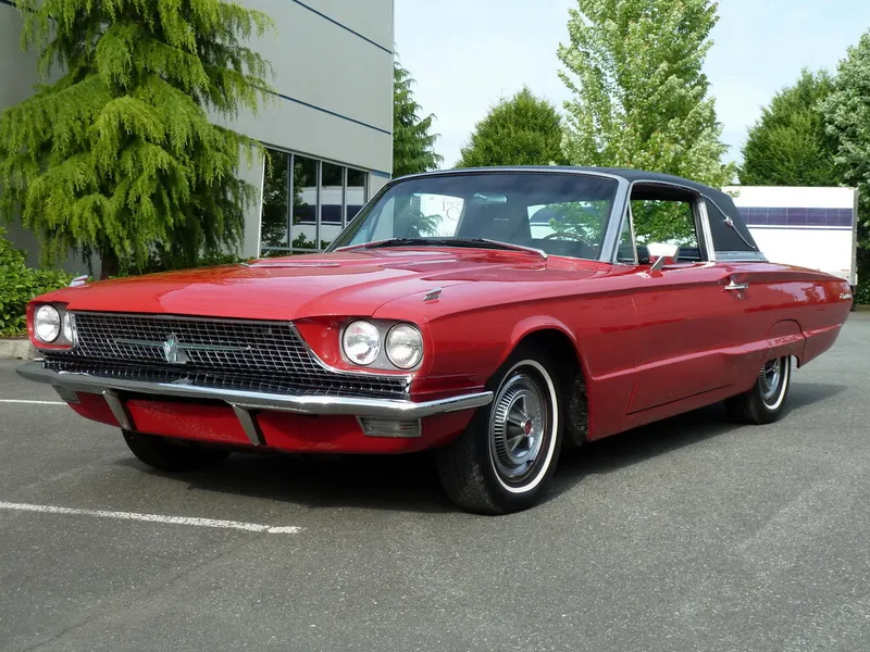 Ford Thunderbird рестайлинг 1965, купе, 4 поколение (09.1965 - 10.1966)