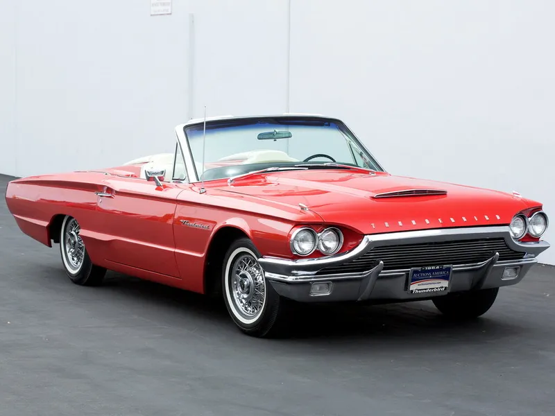 Ford Thunderbird 1963, открытый кузов, 4 поколение (09.1963 - 09.1965)