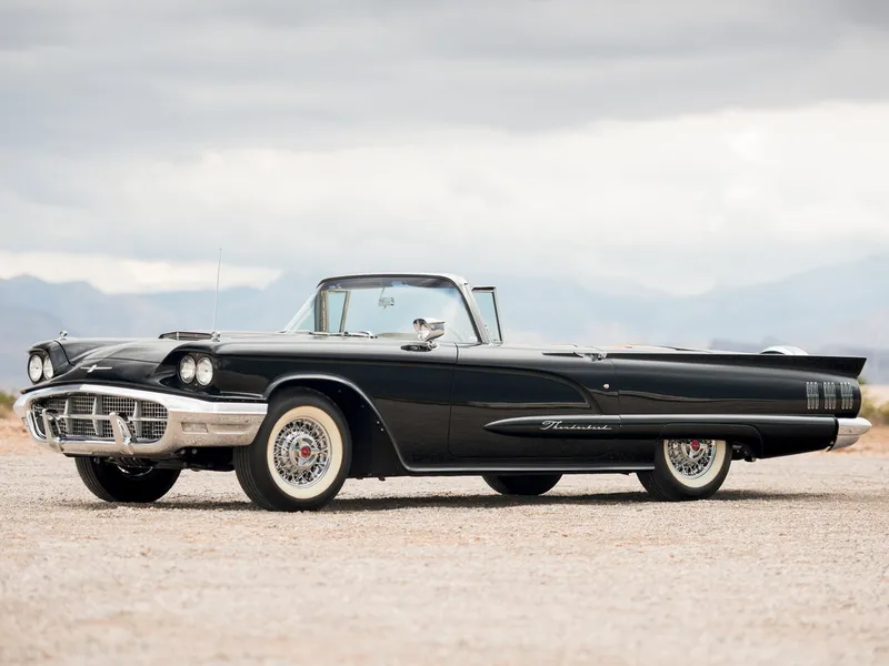 Ford Thunderbird 2-й рестайлинг 1959, открытый кузов, 2 поколение (10.1959 - 10.1960)