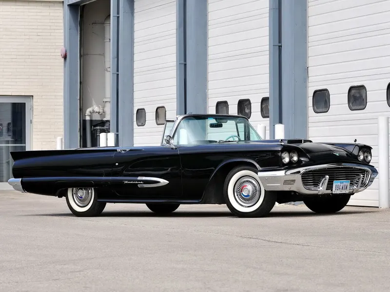 Ford Thunderbird рестайлинг 1958, открытый кузов, 2 поколение (10.1958 - 10.1959)