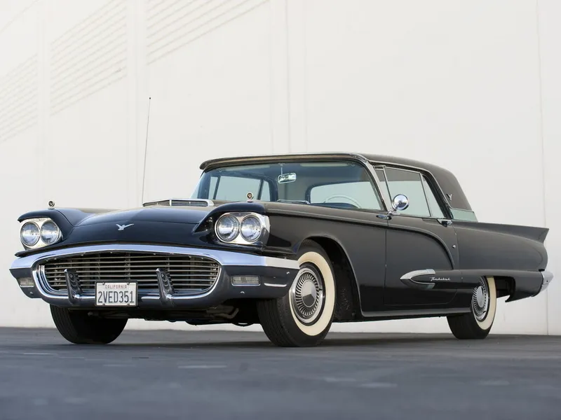 Ford Thunderbird рестайлинг 1958, купе, 2 поколение (10.1958 - 10.1959)