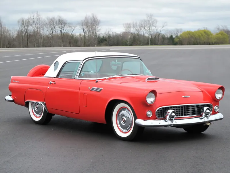 Ford Thunderbird рестайлинг 1955, купе, 1 поколение (09.1955 - 10.1956)