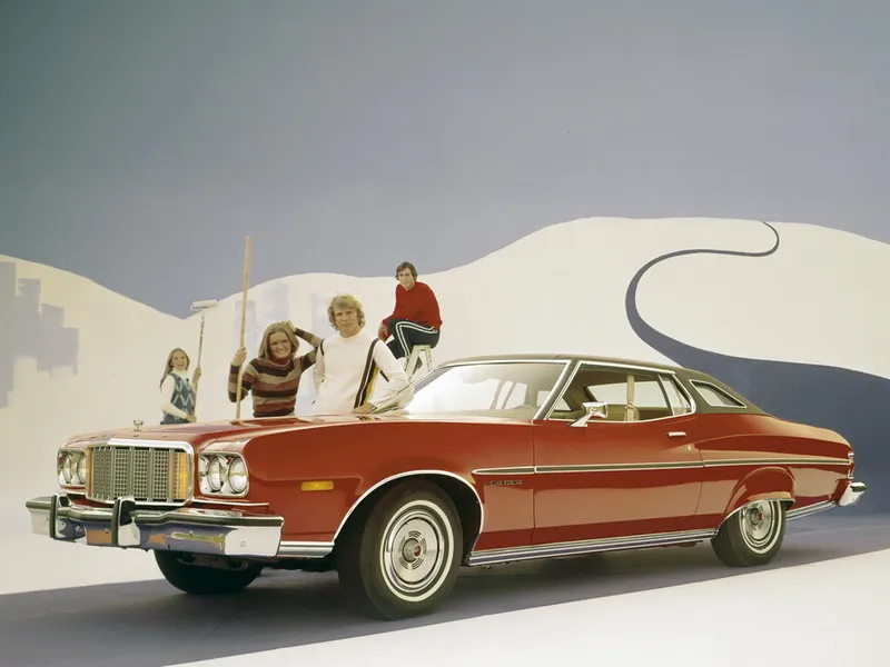 Ford Torino 2-й рестайлинг 1974, купе, 3 поколение (09.1974 - 09.1975)