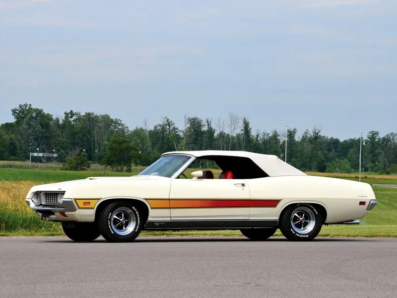 Ford Torino рестайлинг 1971, открытый кузов, 2 поколение (09.1971 - 09.1972)
