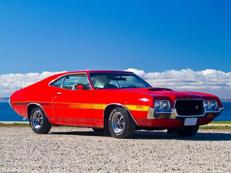 Ford Torino 1972, купе, 3 поколение (09.1972 - 09.1973)