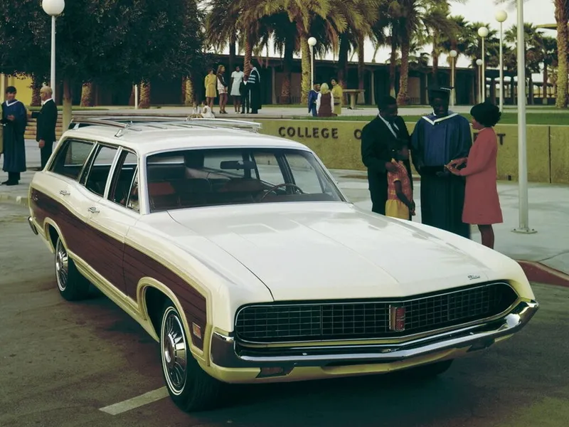 Ford Torino рестайлинг 1971, универсал, 2 поколение (09.1971 - 09.1972)