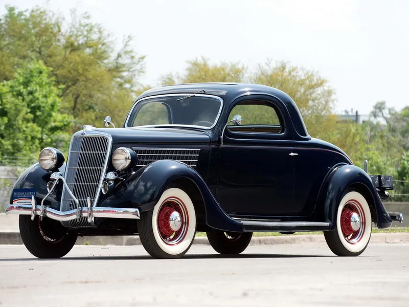 Ford V8 рестайлинг 1935, купе, 1 поколение, Model 48 (06.1935 - 07.1936)