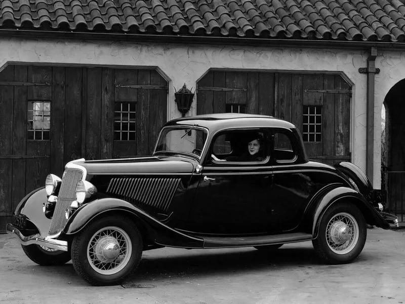 Ford V8 1934, купе, 1 поколение, Model 48 (06.1934 - 07.1935)
