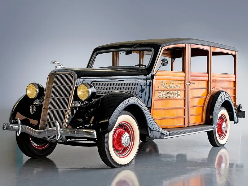 Ford V8 рестайлинг 1935, универсал, 1 поколение, Model 48 (06.1935 - 07.1936)