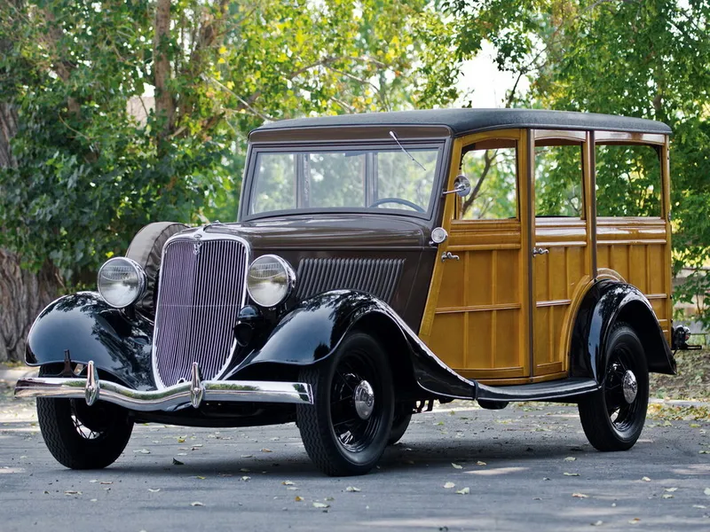 Ford V8 1934, универсал, 1 поколение, Model 48 (06.1934 - 07.1935)