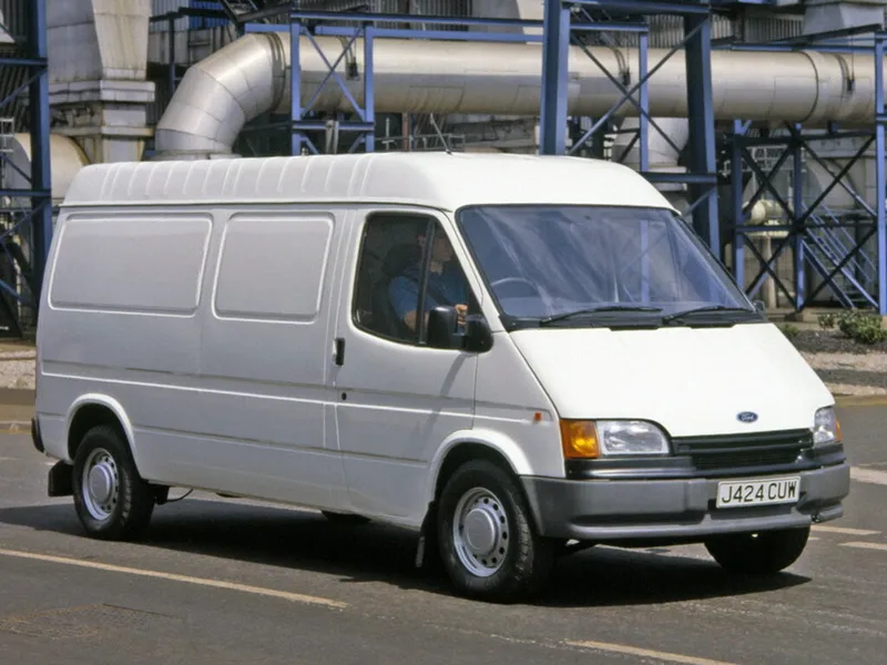 Ford Transit рестайлинг 1991, цельнометаллический фургон, 4 поколение (10.1991 - 07.1994)