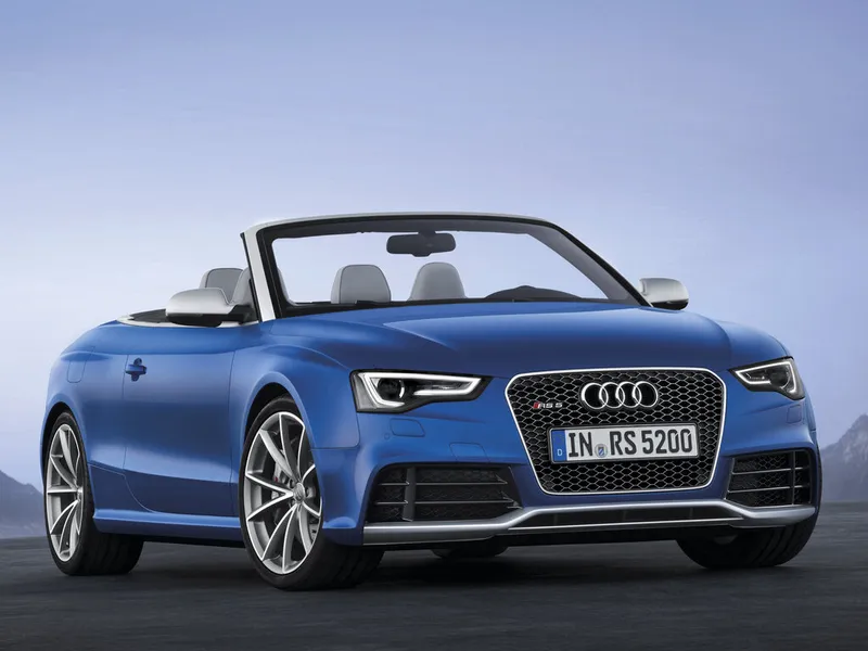 Audi RS5 рестайлинг 2012, открытый кузов, 1 поколение, 8T (11.2012 - 06.2015)