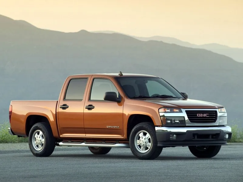 GMC Canyon 2004, пикап, 1 поколение, GMT355 (01.2004 - 10.2013)
