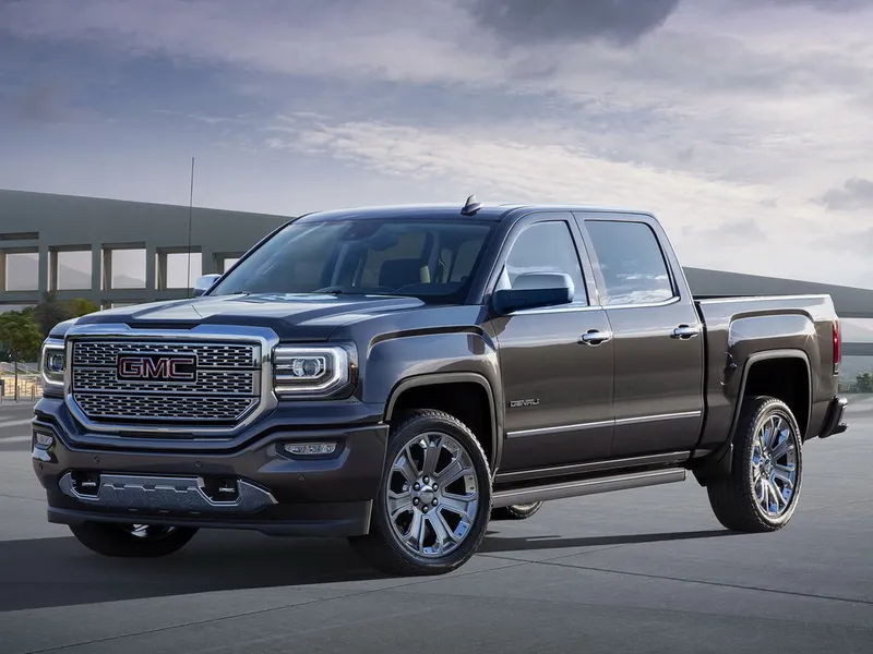GMC Sierra рестайлинг 2015, пикап, 5 поколение, GMTK2 (12.2015 - н.в.)