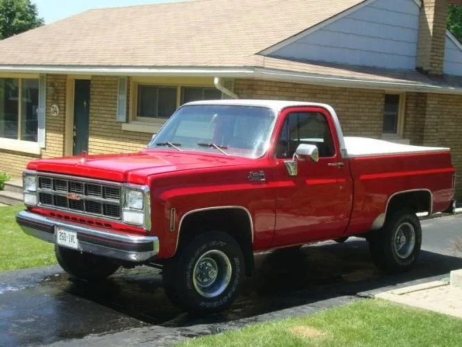 GMC Sierra 1973, пикап, 1 поколение, C/K-Series (06.1973 - 12.1987)