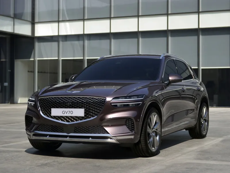 Genesis GV70 2020, джип/suv 5 дв., 1 поколение, JK1 (12.2020 - н.в.)