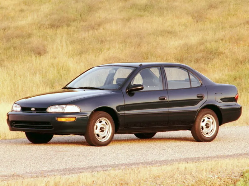 Geo Prizm 1992, седан, 2 поколение (07.1992 - 10.1997)