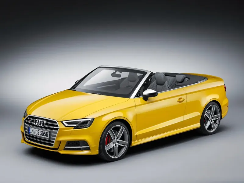 Audi S3 рестайлинг 2016, открытый кузов, 3 поколение, 8V (04.2016 - 05.2020)