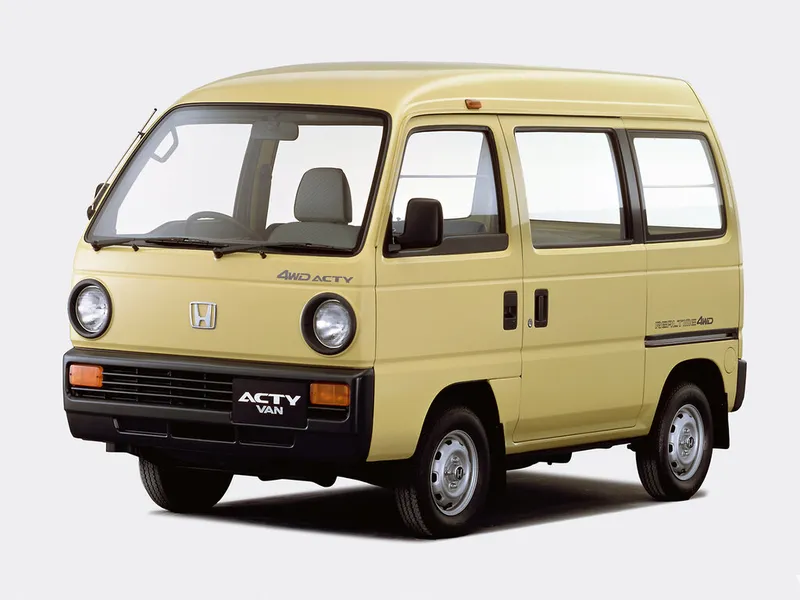 Honda Acty 1988, минивэн, 2 поколение (05.1988 - 02.1990)