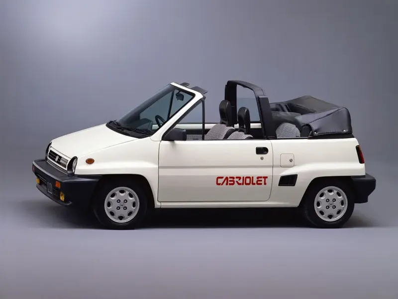 Honda City 1984, открытый кузов, 1 поколение, GA1 (07.1984 - 09.1986)