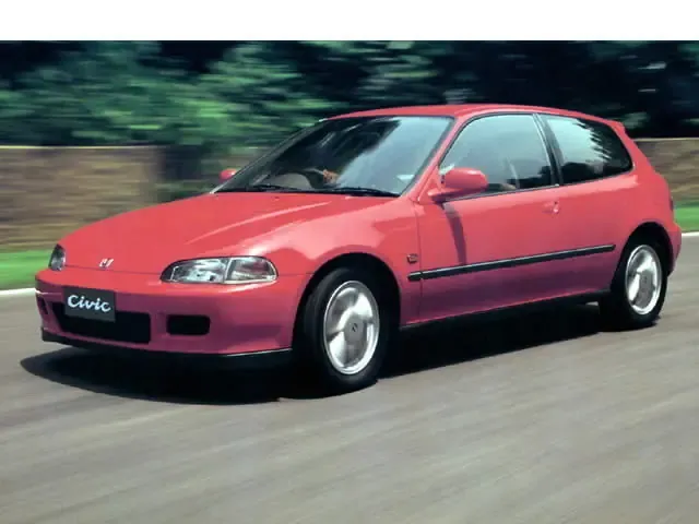 Honda Civic 1991, хэтчбек 3 дв., 5 поколение, EG (09.1991 - 08.1995)