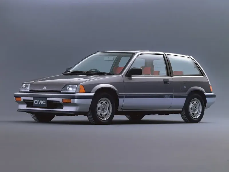 Honda Civic 1983, хэтчбек 3 дв., 3 поколение, AG, AH, AT (09.1983 - 08.1985)
