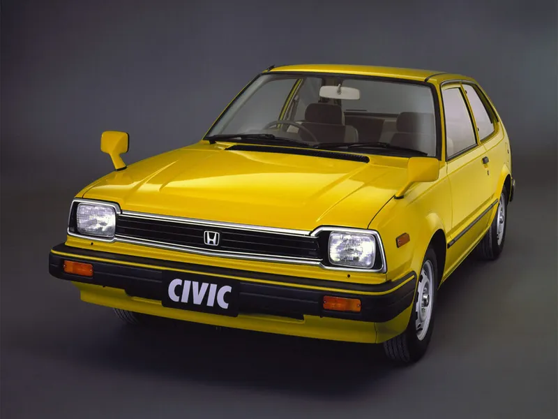 Honda Civic рестайлинг 1981, хэтчбек 3 дв., 2 поколение (10.1981 - 08.1983)