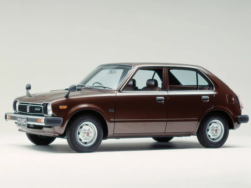 Honda Civic 1973, седан, 1 поколение (12.1973 - 06.1979)