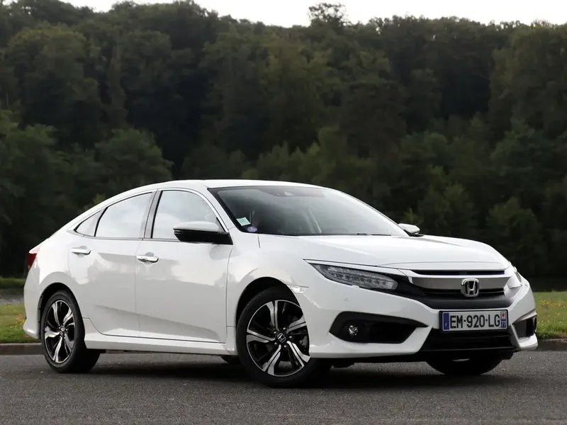 Honda Civic 2016, седан, 10 поколение, FC (12.2016 - 07.2019)