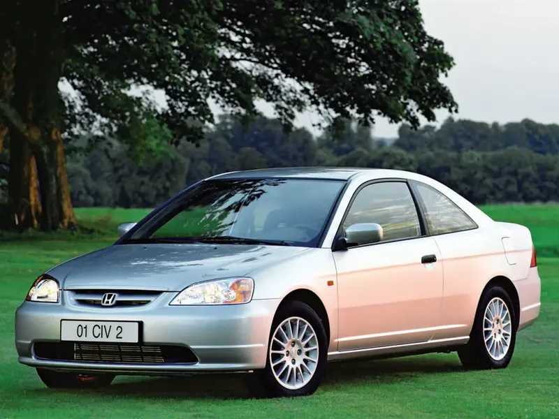 Honda Civic 2001, купе, 7 поколение, EM (01.2001 - 08.2003)