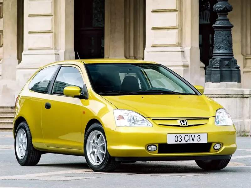 Honda Civic 2001, хэтчбек 3 дв., 7 поколение, EP (01.2001 - 08.2003)