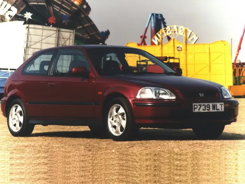 Honda Civic 1996, хэтчбек 3 дв., 6 поколение, EJ, EK (03.1996 - 02.1999)