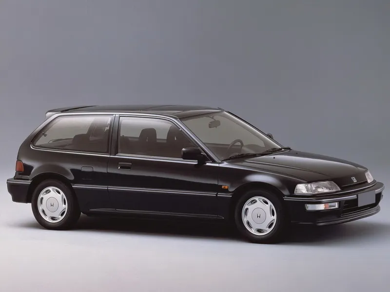 Honda Civic рестайлинг 1989, хэтчбек 3 дв., 4 поколение, EC, ED, EE (07.1989 - 09.1991)