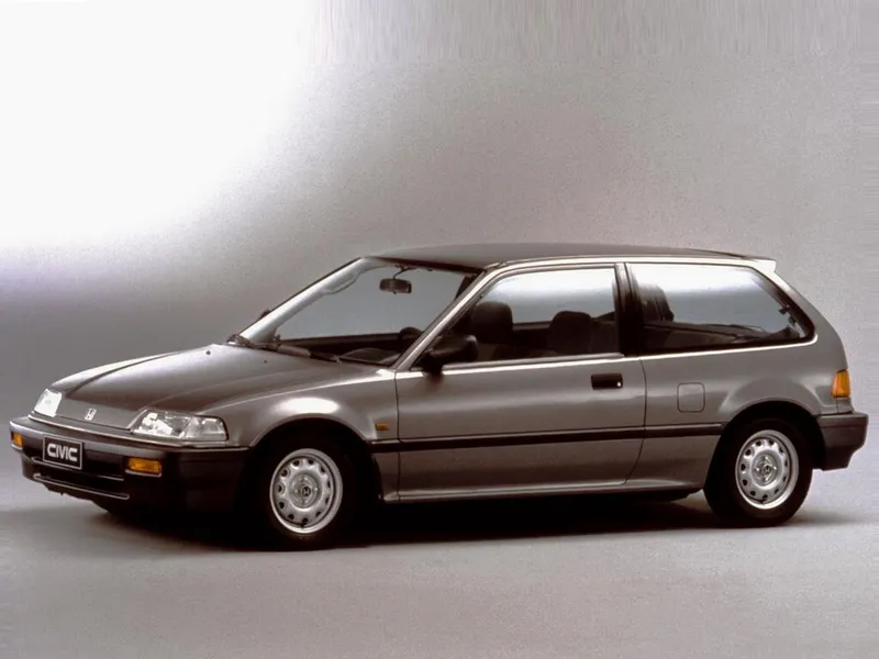 Honda Civic 1987, хэтчбек 3 дв., 4 поколение, EC, ED (09.1987 - 06.1989)