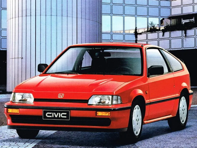 Honda Civic 1983, хэтчбек 3 дв., 3 поколение, AF, AS (09.1983 - 09.1987)
