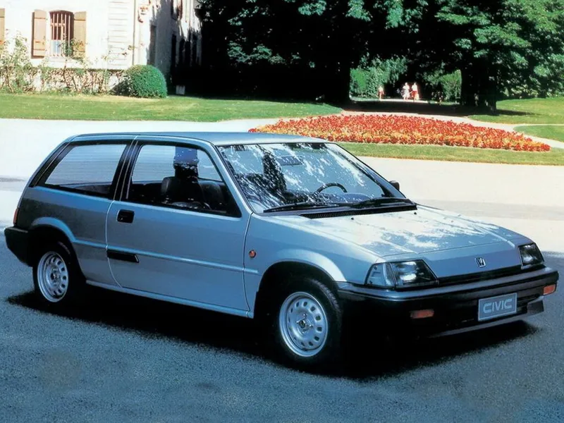 Honda Civic 1983, хэтчбек 3 дв., 3 поколение, AG, AH, AL (09.1983 - 09.1987)