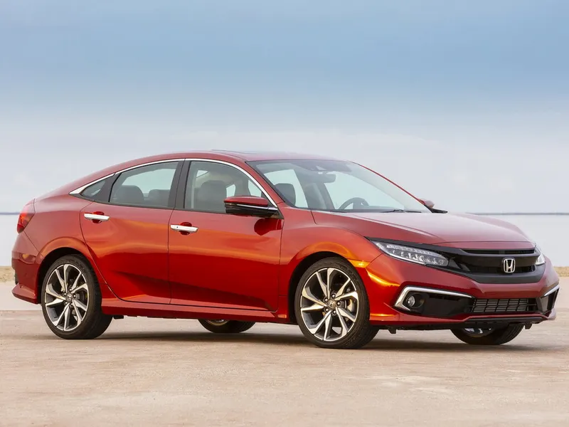 Honda Civic рестайлинг 2018, седан, 10 поколение, FC (08.2018 - 06.2021)