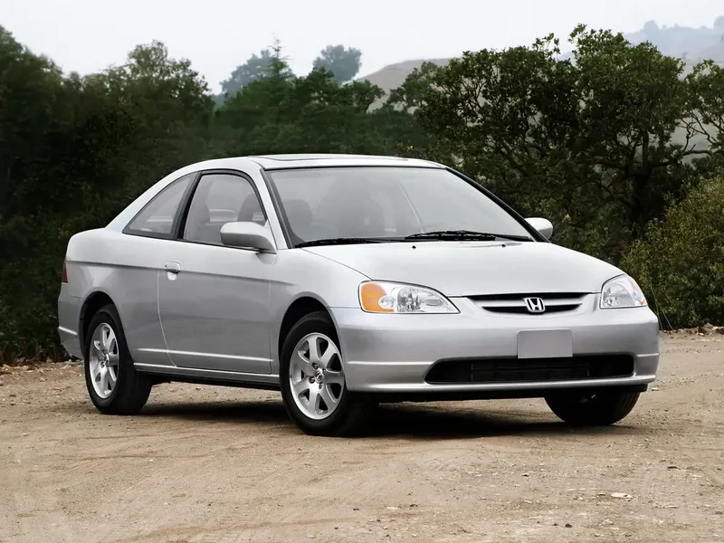 Honda Civic 2000, купе, 7 поколение, EM (09.2000 - 08.2003)