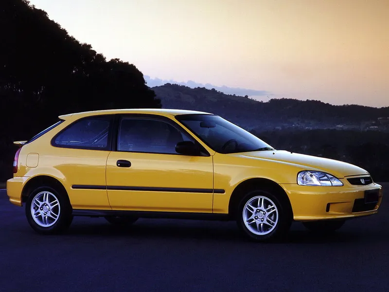 Honda Civic рестайлинг 1998, хэтчбек 3 дв., 6 поколение, EJ (01.1998 - 08.2000)