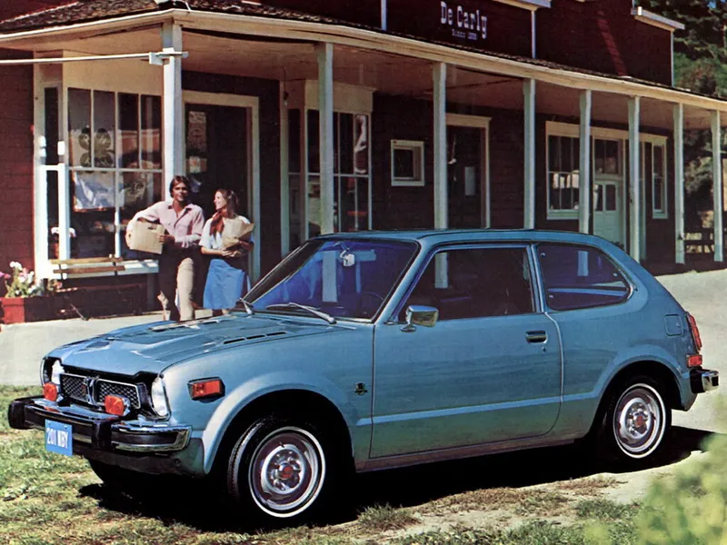 Honda Civic 1972, хэтчбек 3 дв., 1 поколение (07.1972 - 06.1979)