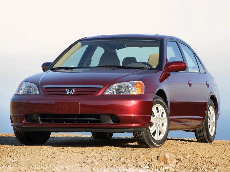 Honda Civic рестайлинг 2003, седан, 7 поколение (09.2003 - 03.2006)