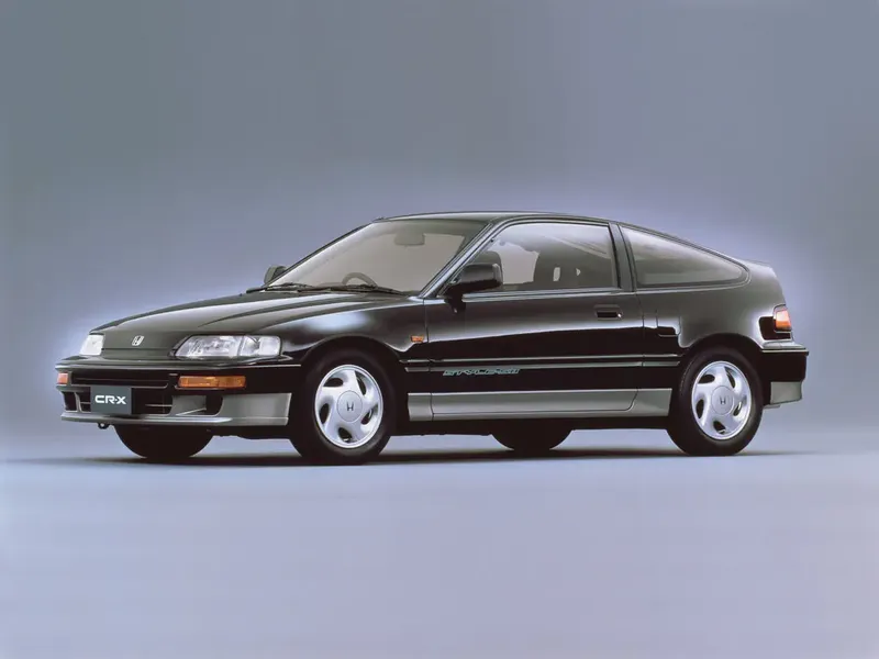 Honda CR-X рестайлинг 1989, купе, 2 поколение (09.1989 - 01.1992)