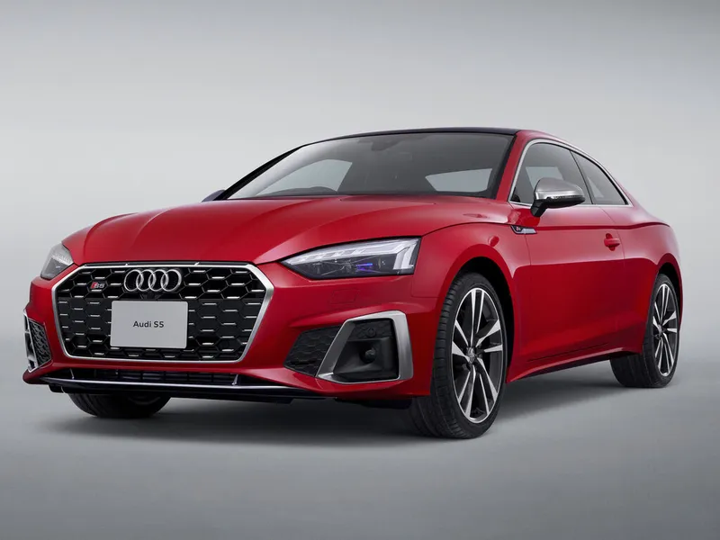Audi S5 рестайлинг 2021, купе, 2 поколение, B9 (01.2021 - 01.2025)